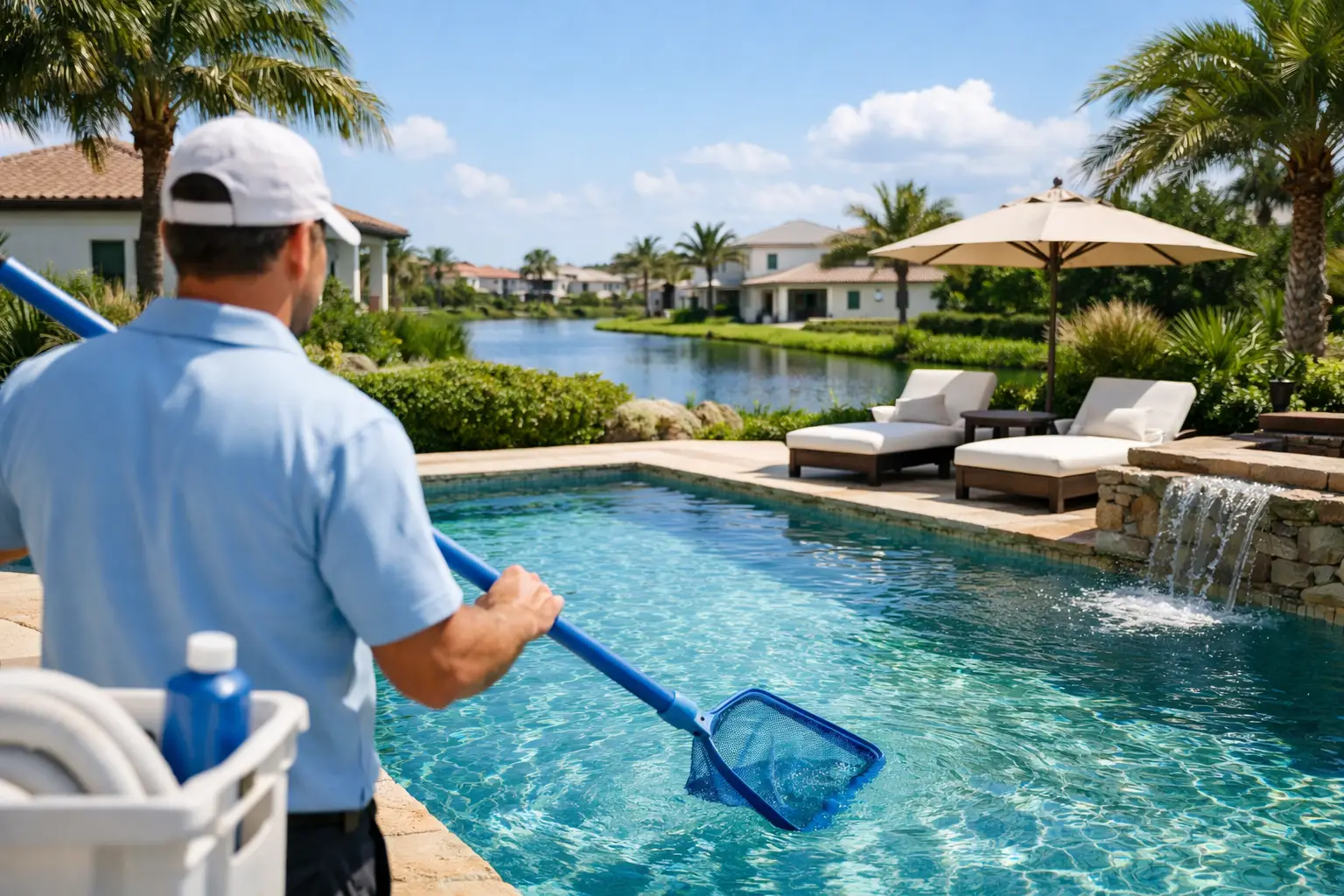 Reliable Weekly Pool Service in Avenir, Florida