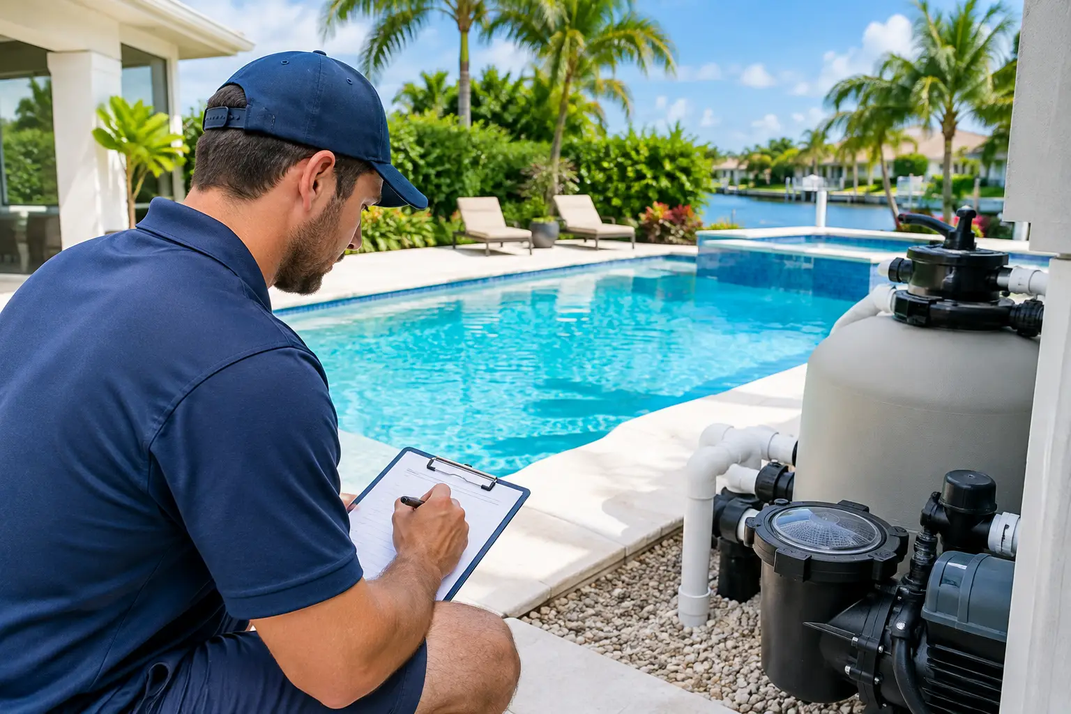 Pool Visit Report Reviews for Clearer Pool Care