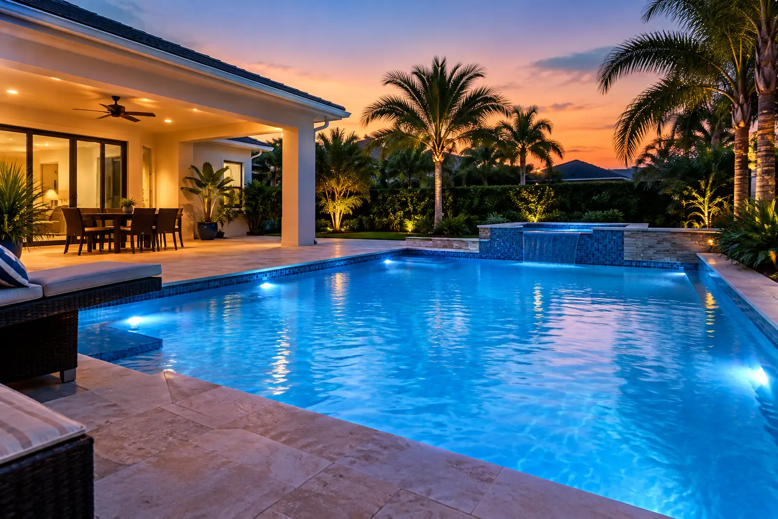 Pool Lights for Safer, Brighter Evenings