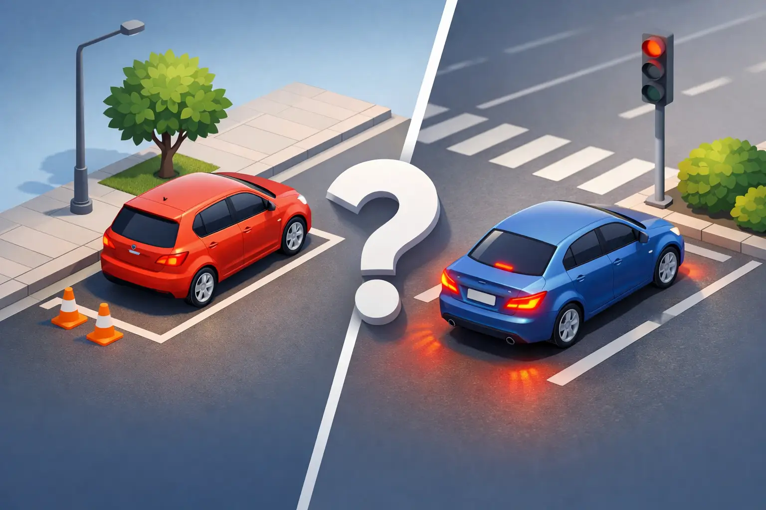 Stannande och parkering - vad är skillnaden?