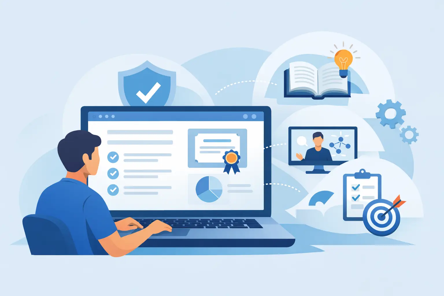 How a Certification Simulator for Beginners Works