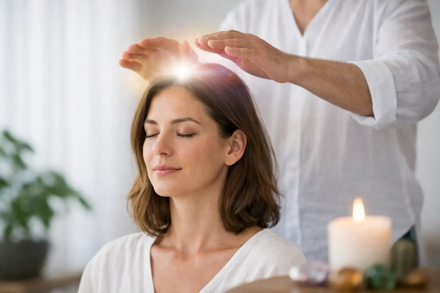 Terapia energética para equilíbrio emocional