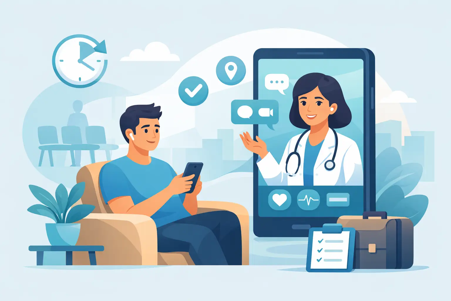 Consulta médica online sem fila vale a pena?