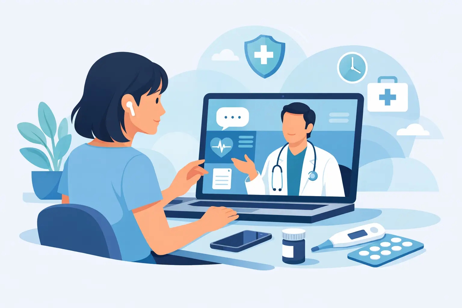 Como funciona consulta médica online imediata