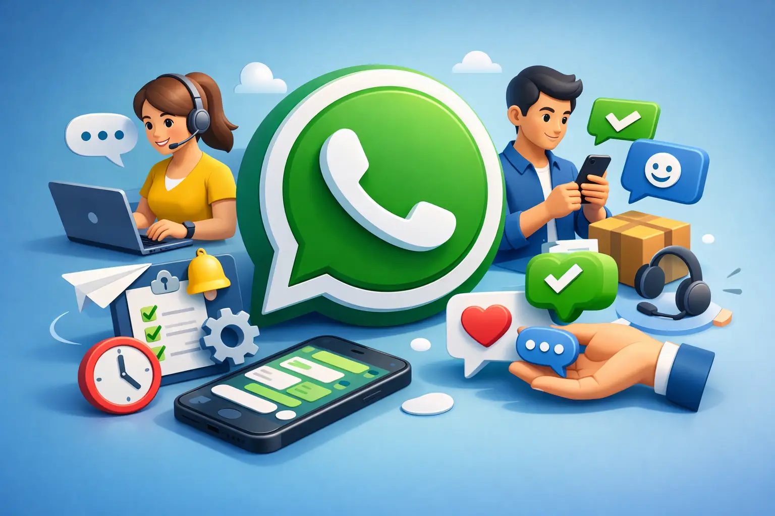 Como usar WhatsApp para pós-atendimento eficaz