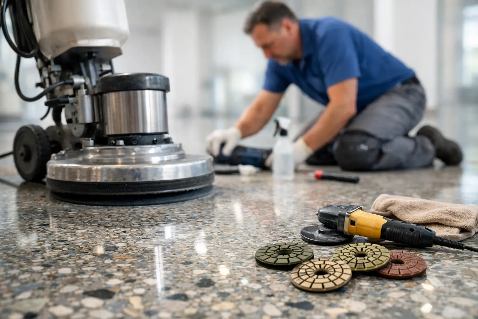Terrazzo Floor Restoration Done Properly