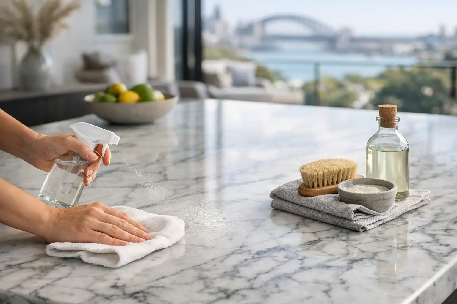 Marble Benchtop Care Guide for Sydney Homes