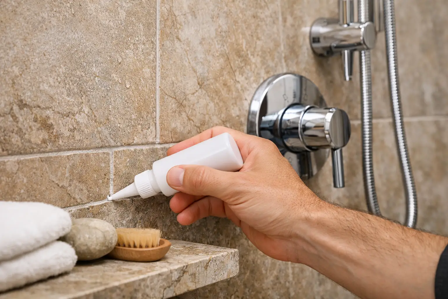 How to Reseal Natural Stone Showers Properly