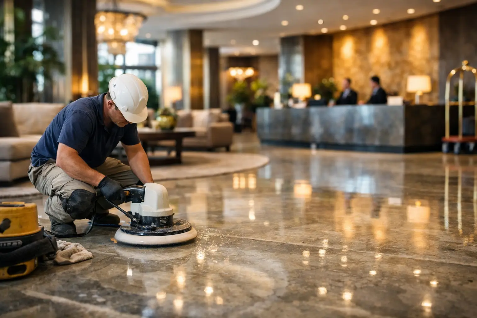 Hotel Lobby Stone Restoration That Lasts