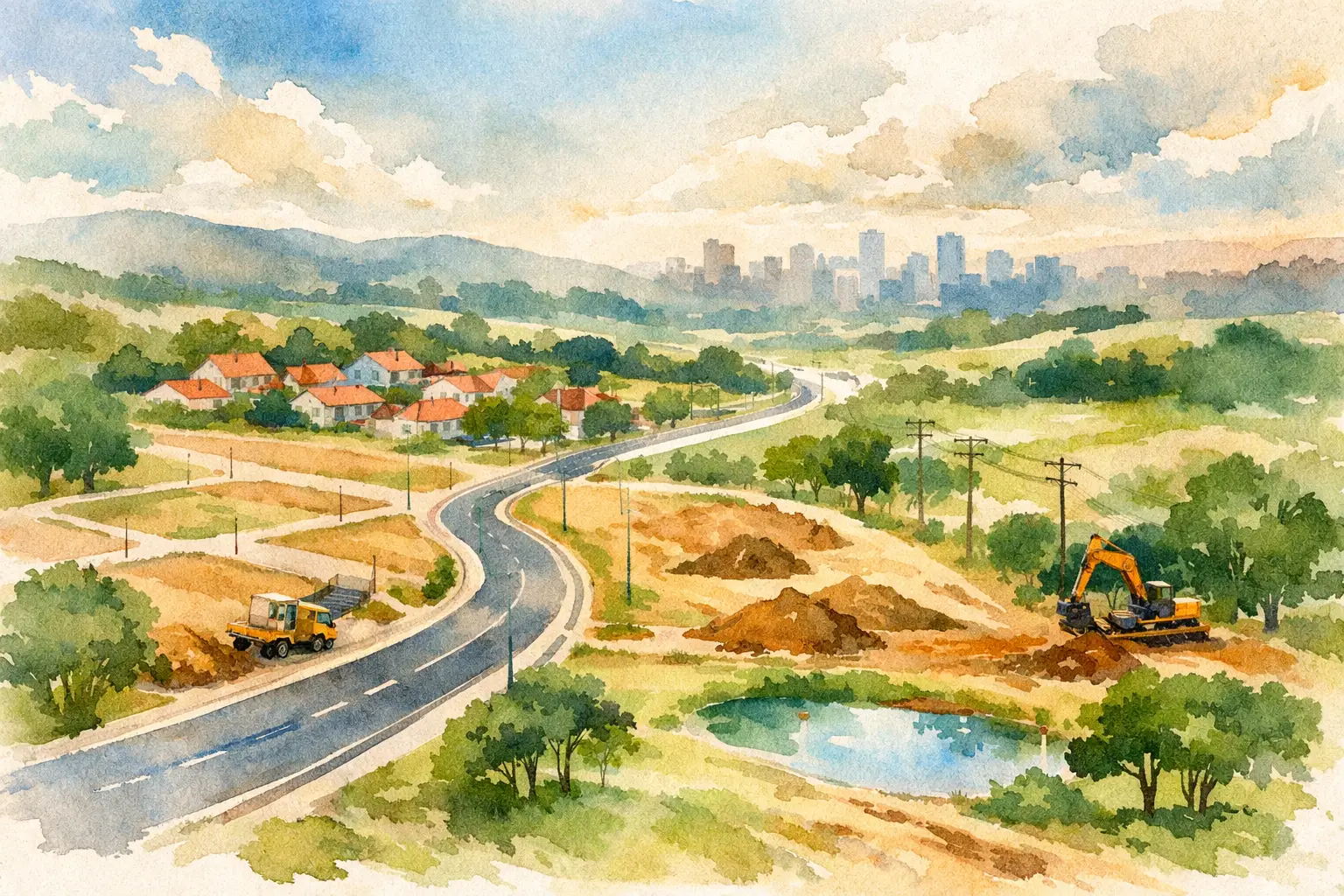 Custos de urbanização de loteamento na prática
