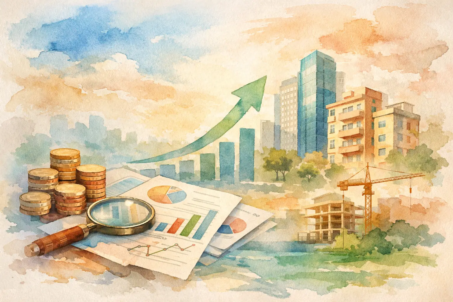 Indicadores financeiros para incorporação
