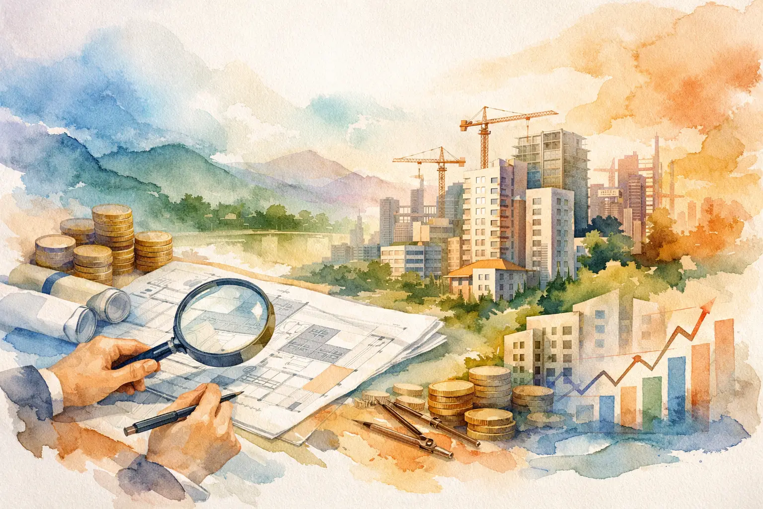 Como analisar margens de incorporação com rigor