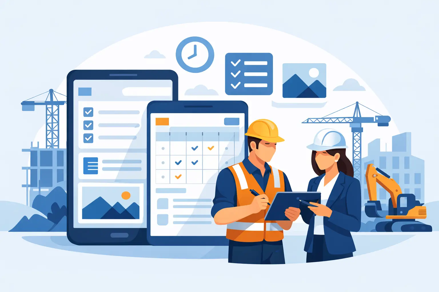 Construction Daily Diary App for Site Records