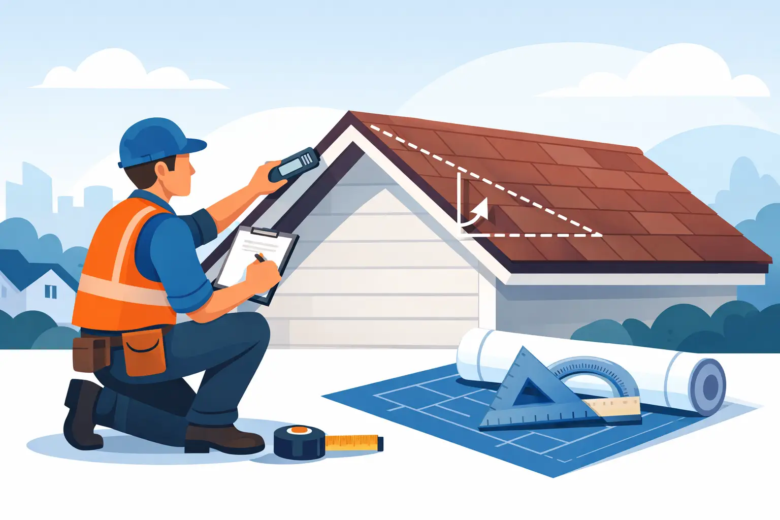 How to Calculate Roof Pitch Accurately on Site