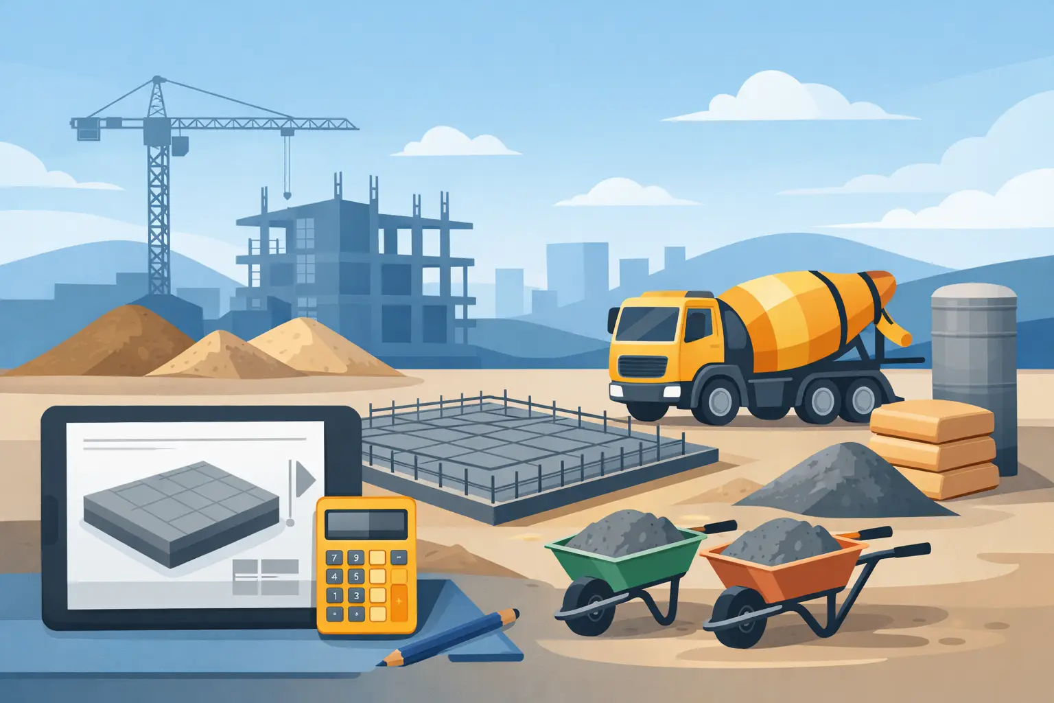 Concrete Volume Calculator Australia for Site Work