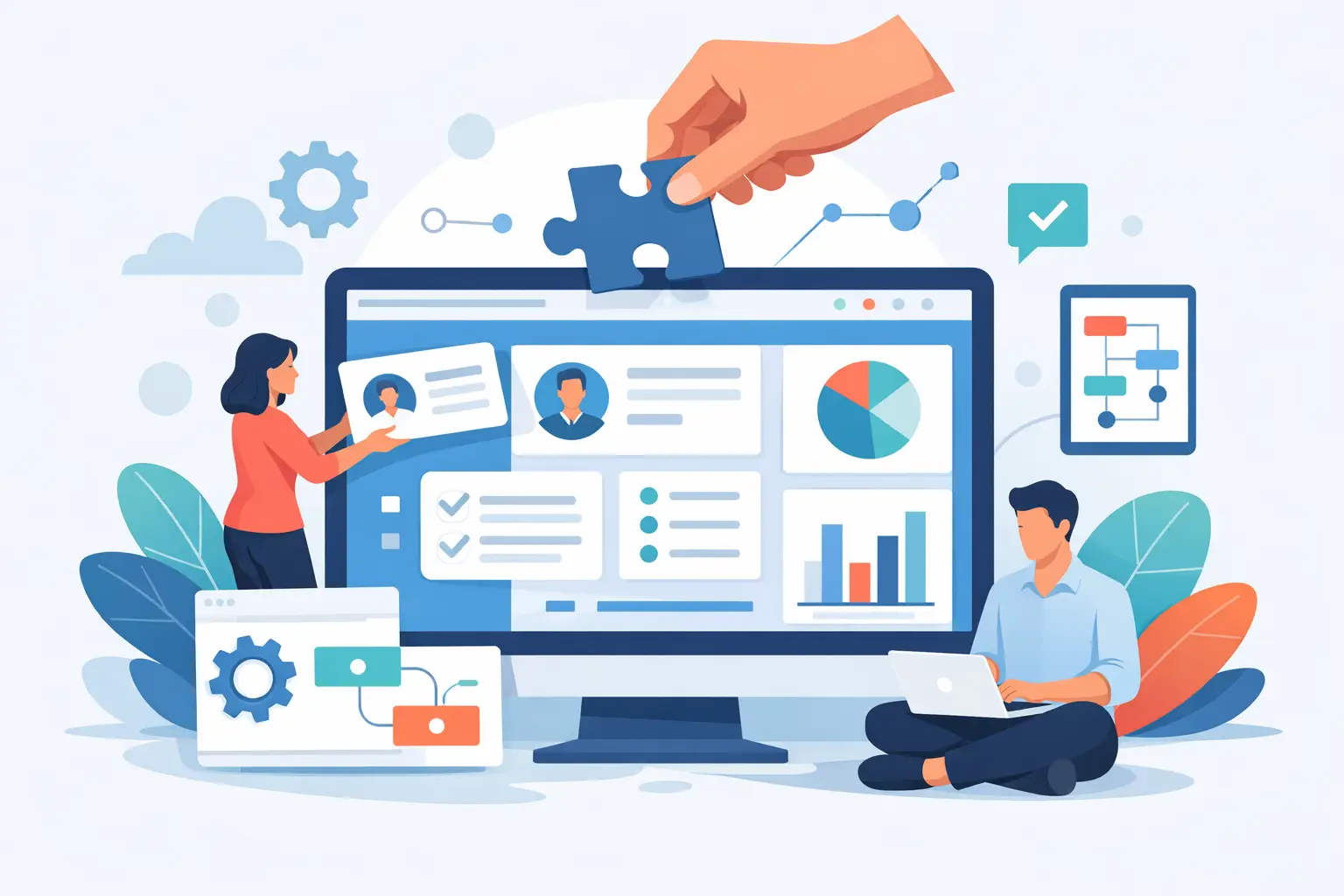 Cómo crear un CRM sin programar de verdad