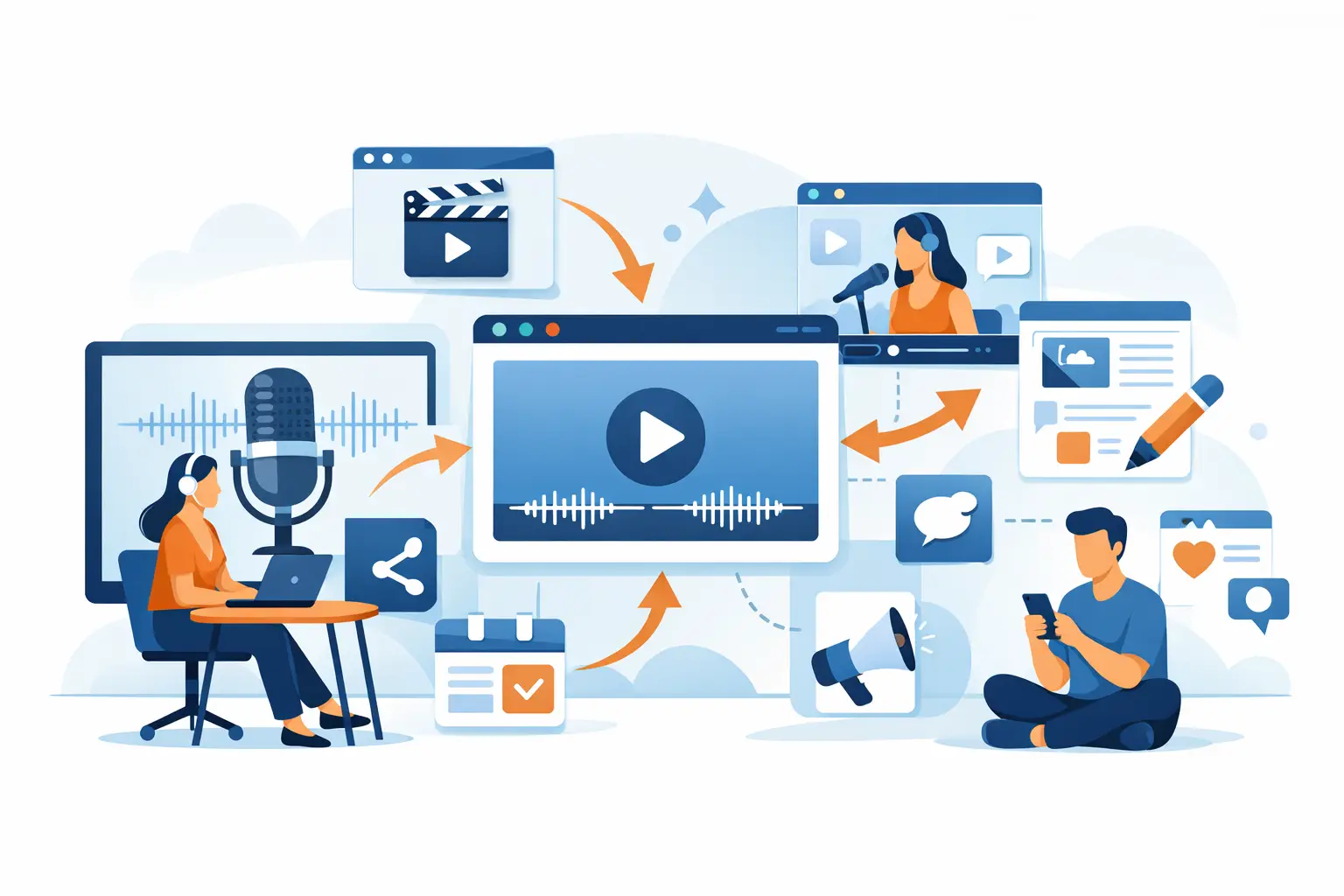 How to Repurpose Podcast Episodes Fast