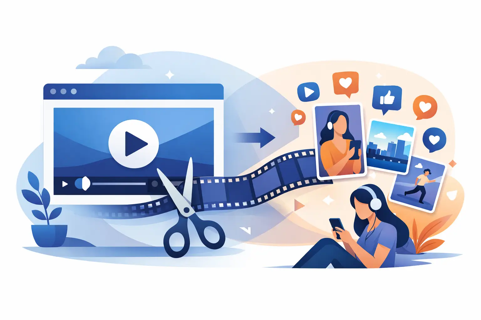 How to Turn Video to Social Media Clips
