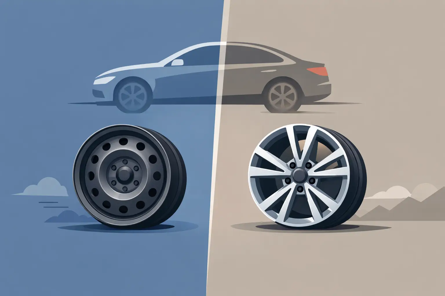 Jantes acier ou aluminium: quoi choisir?