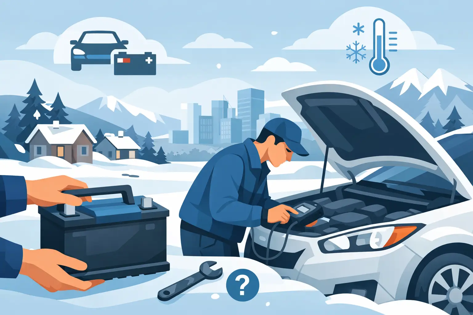 Quand changer batterie voiture au Québec