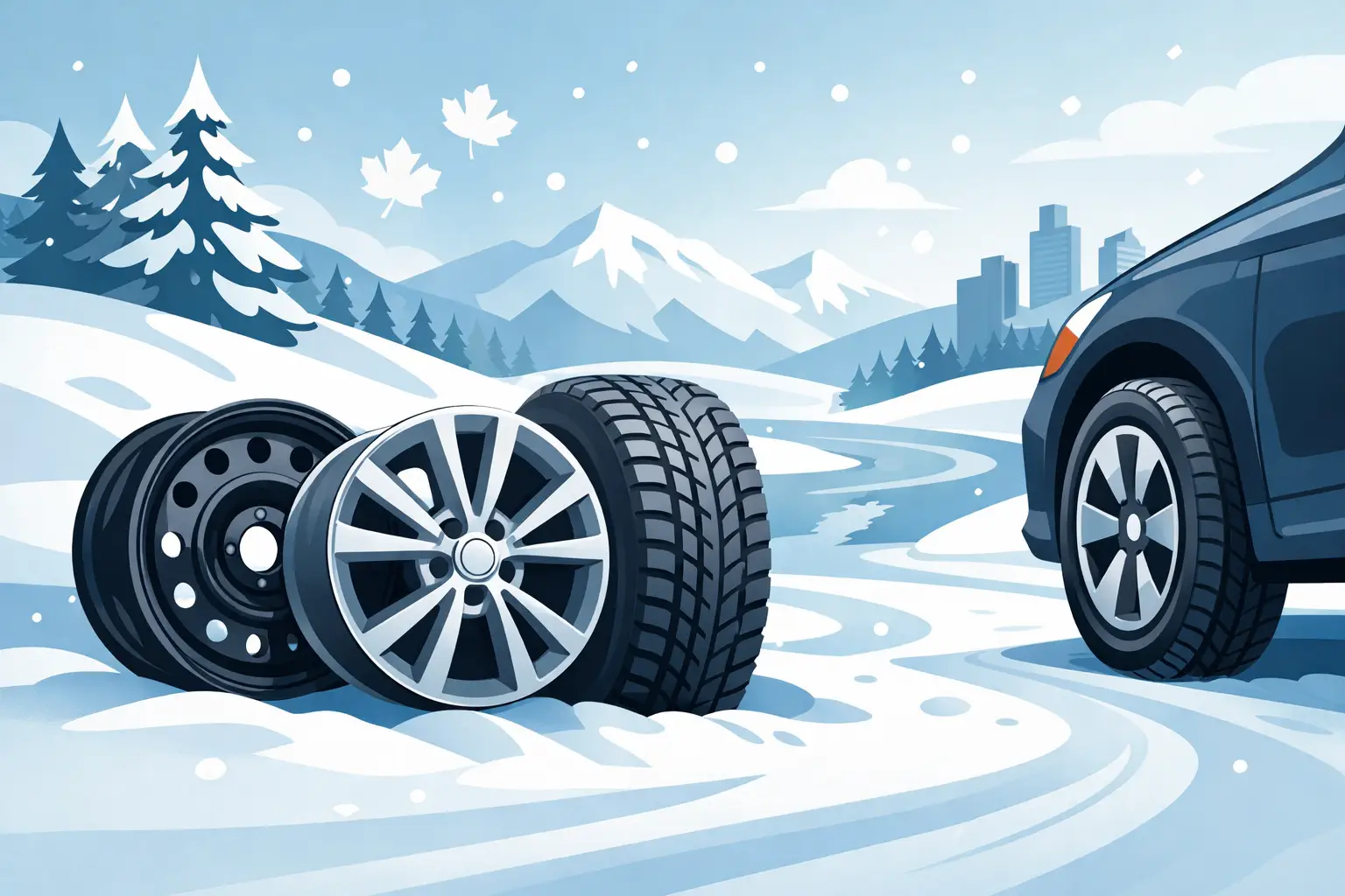 Meilleures jantes pour hiver au Québec