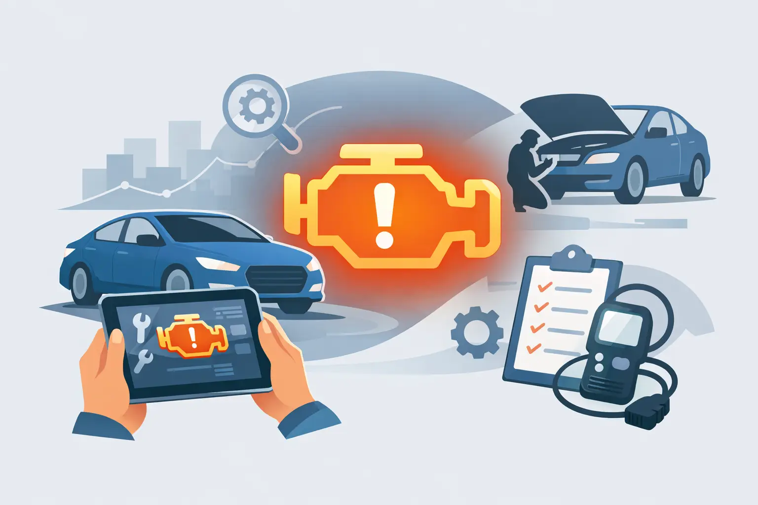 Diagnostic automobile voyant moteur: quoi faire?