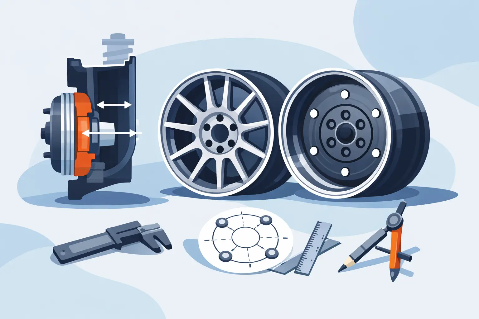 Guide offset et bolt pattern pour vos jantes