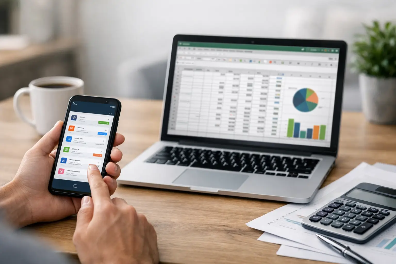 Bill Organizer App vs Spreadsheet