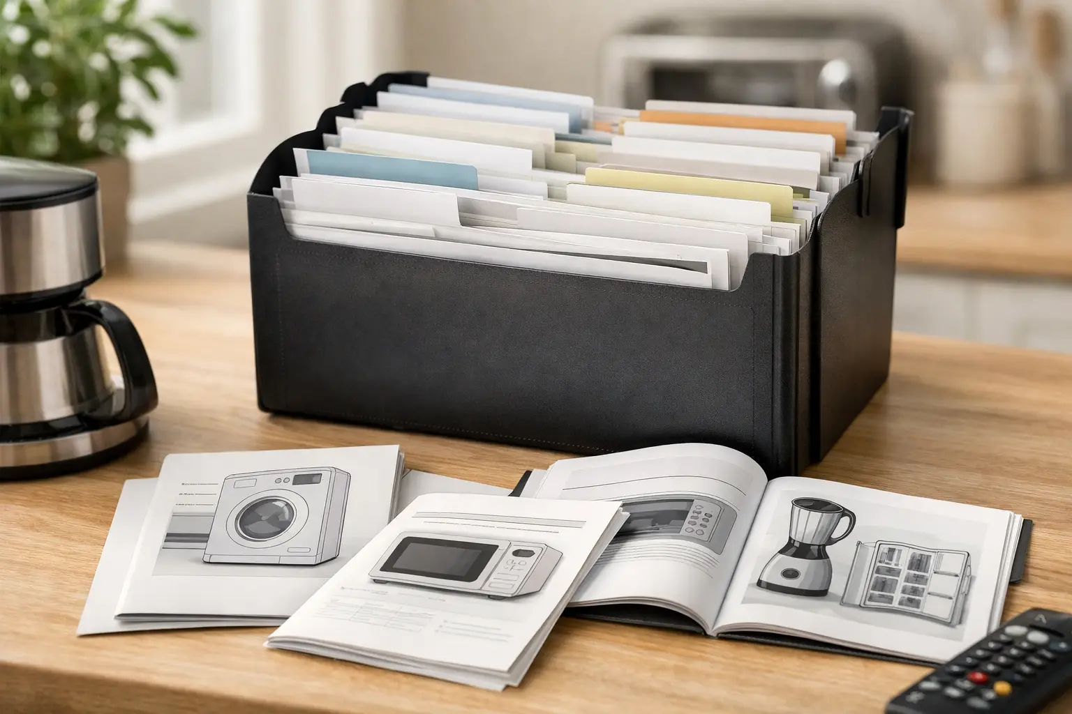 How to Keep Appliance Manuals Organized