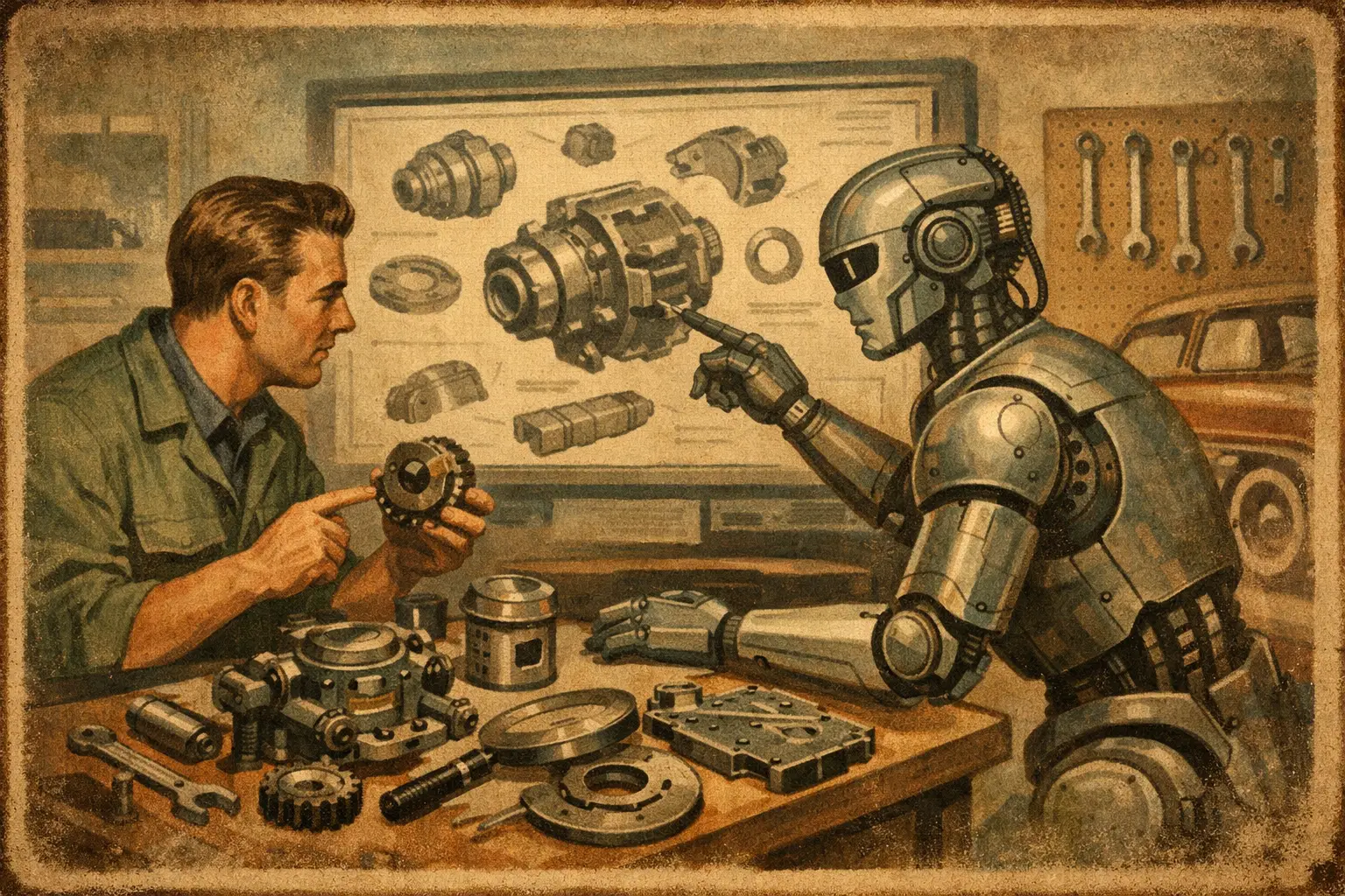 AI Spare Parts Identification for Faster Repairs