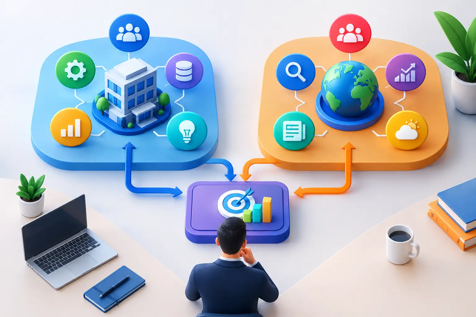 Internal Versus External Scanning for Businesses