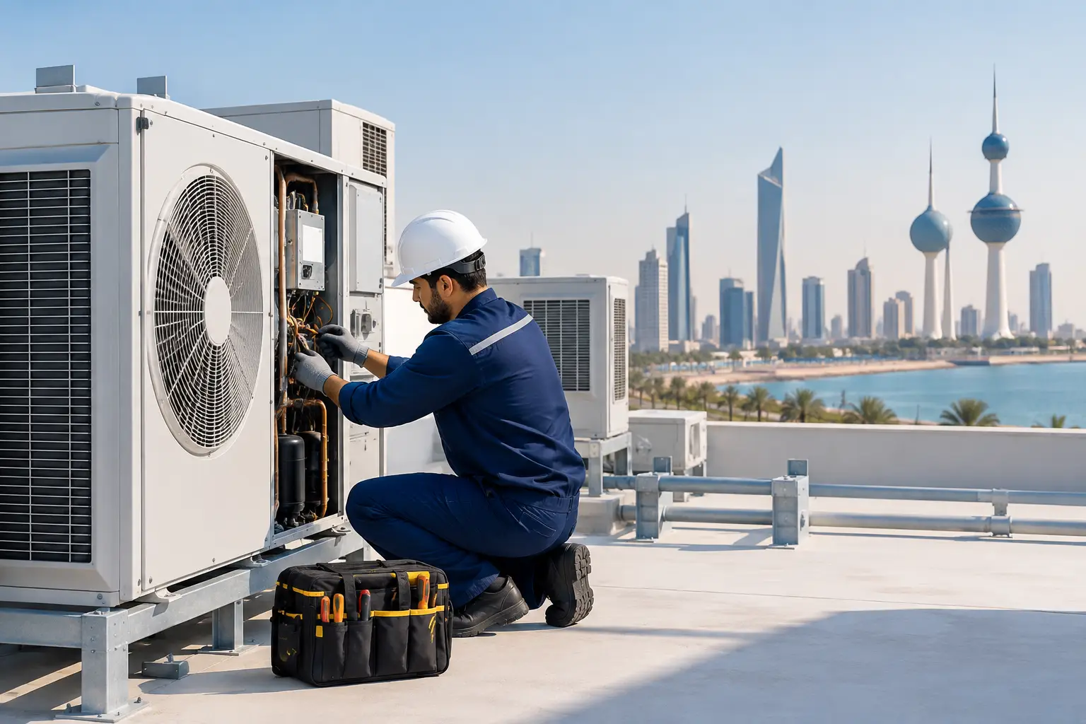 Commercial AC Maintenance Guide for Kuwait Buildings