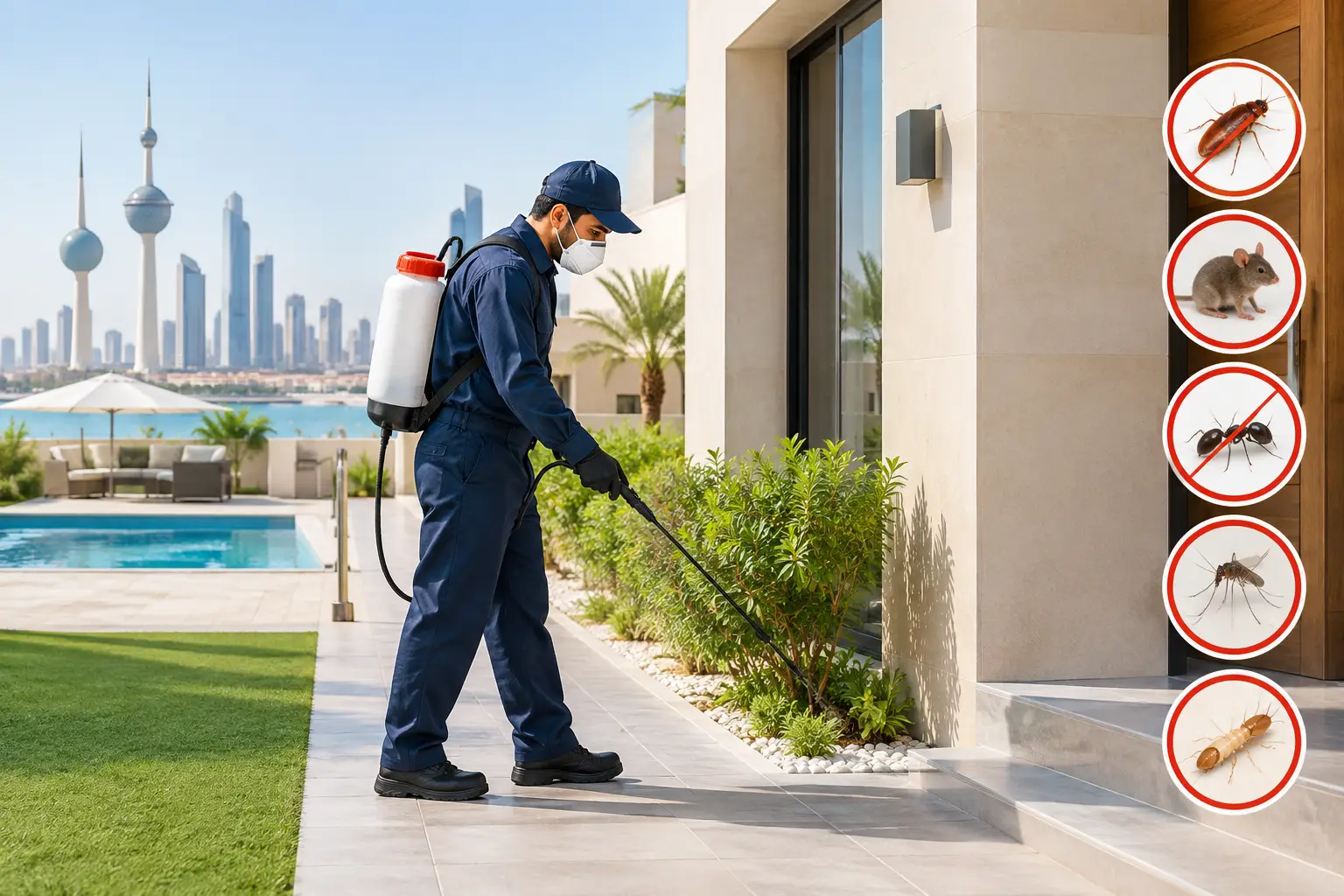 7 Reasons to Schedule Pest Control in Kuwait