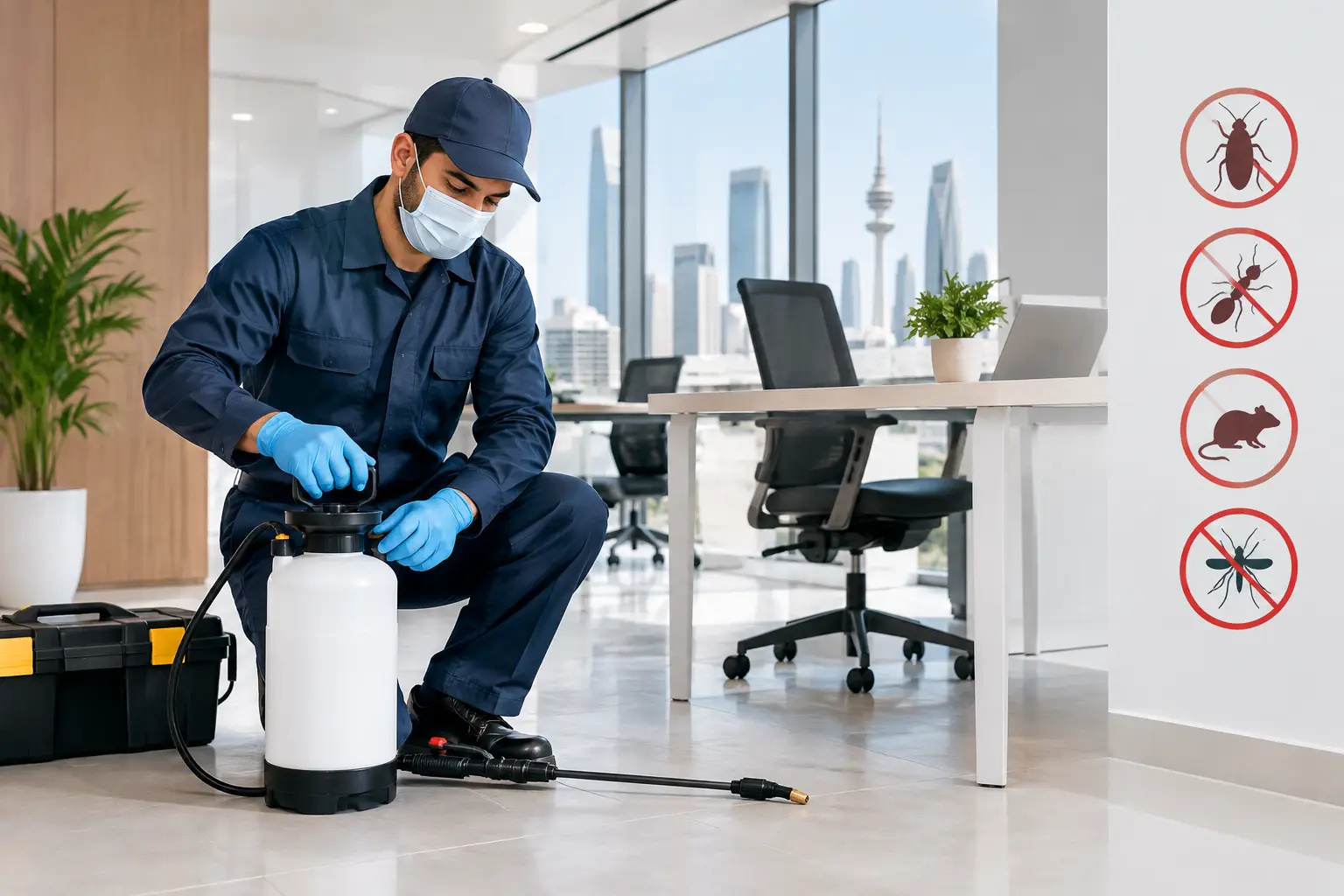 How to Prepare Office Pest Treatment Visits