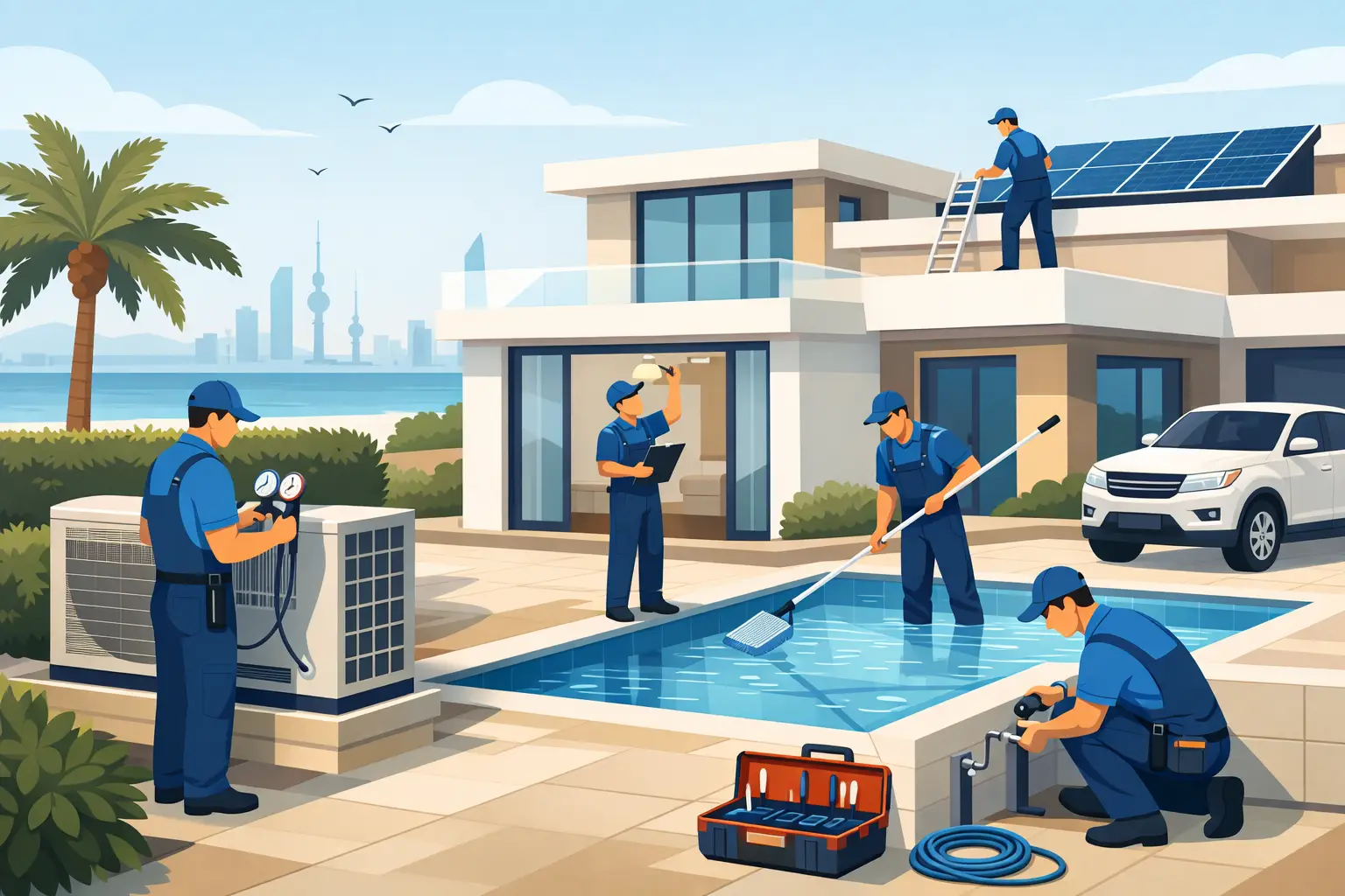 Villa Upkeep Checklist Kuwait: Monthly Checks