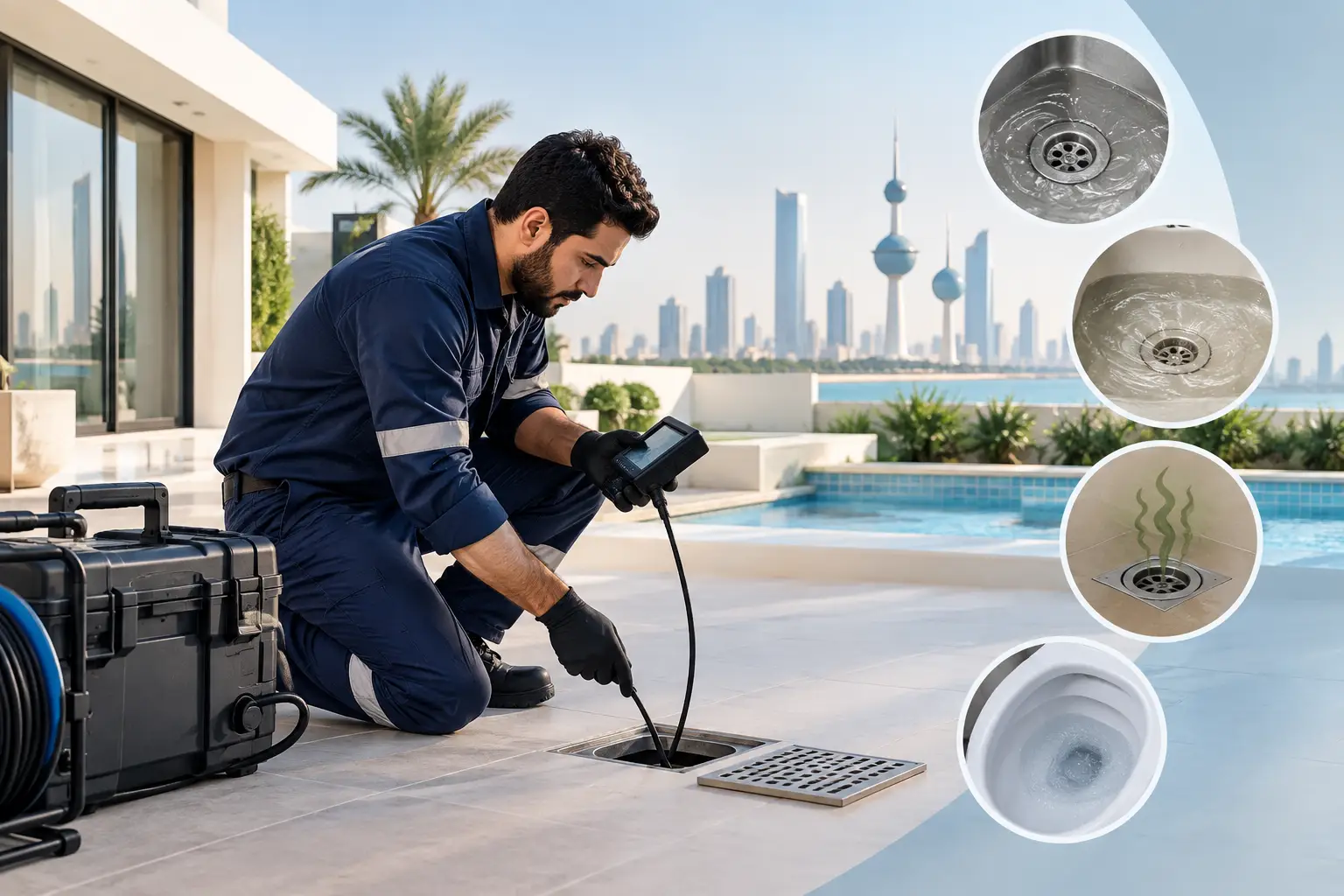 Signs of Blocked Drains in Kuwait Properties