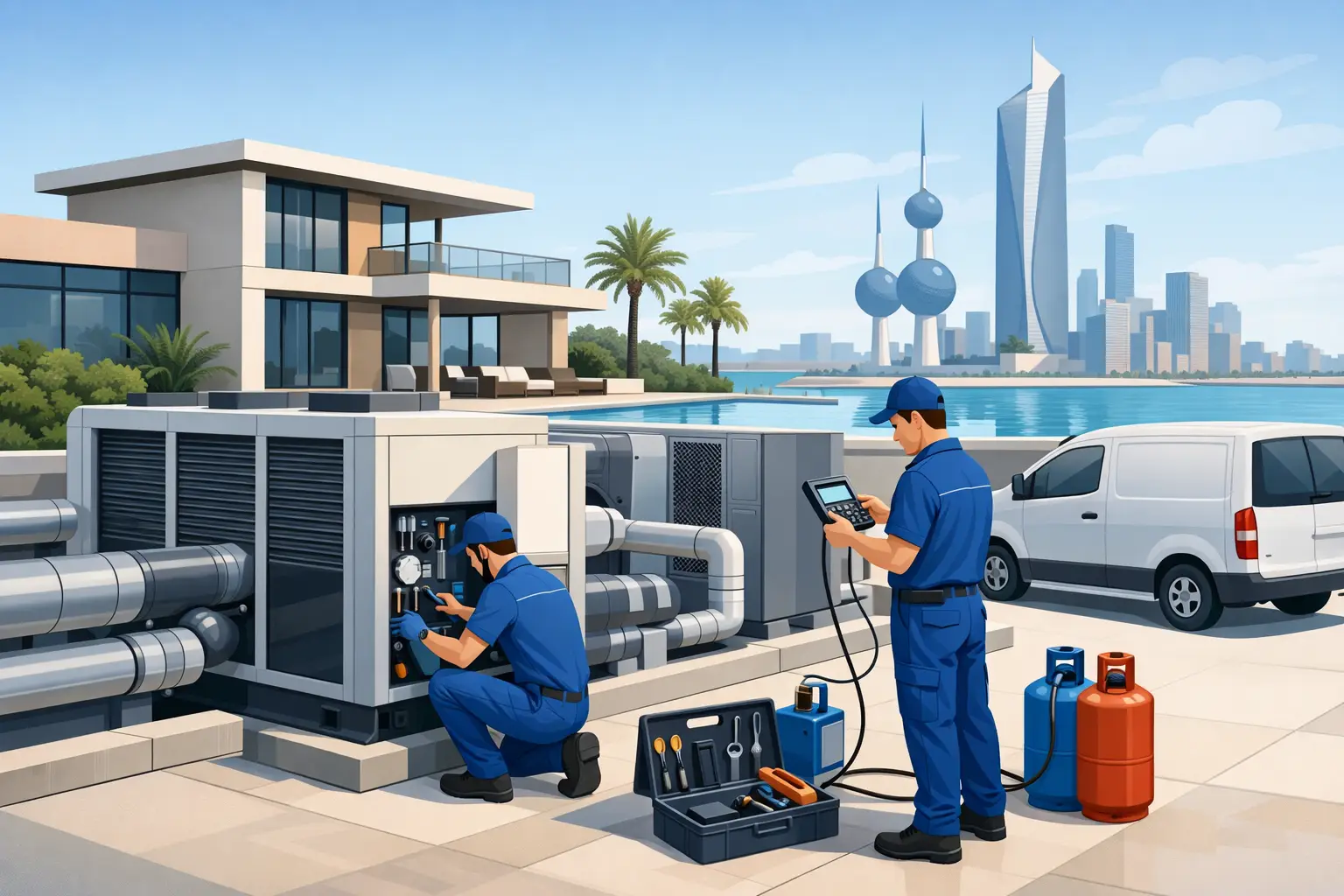 Chiller Maintenance Kuwait for Reliable Cooling