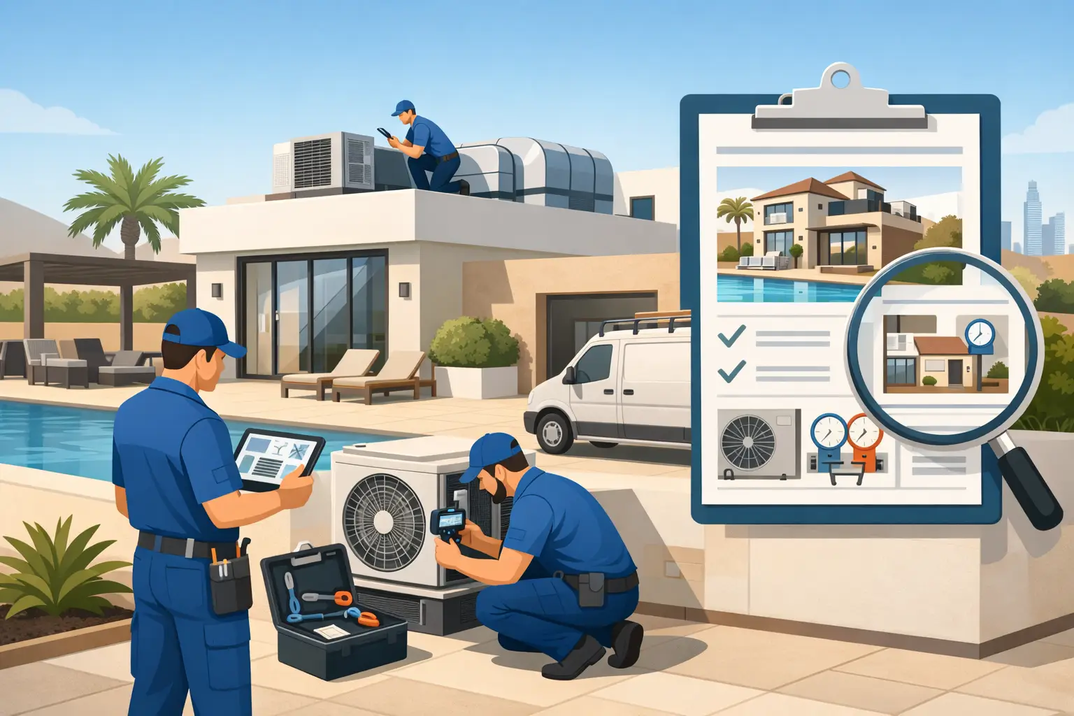 Villa HVAC Inspection Example: What a Report Covers