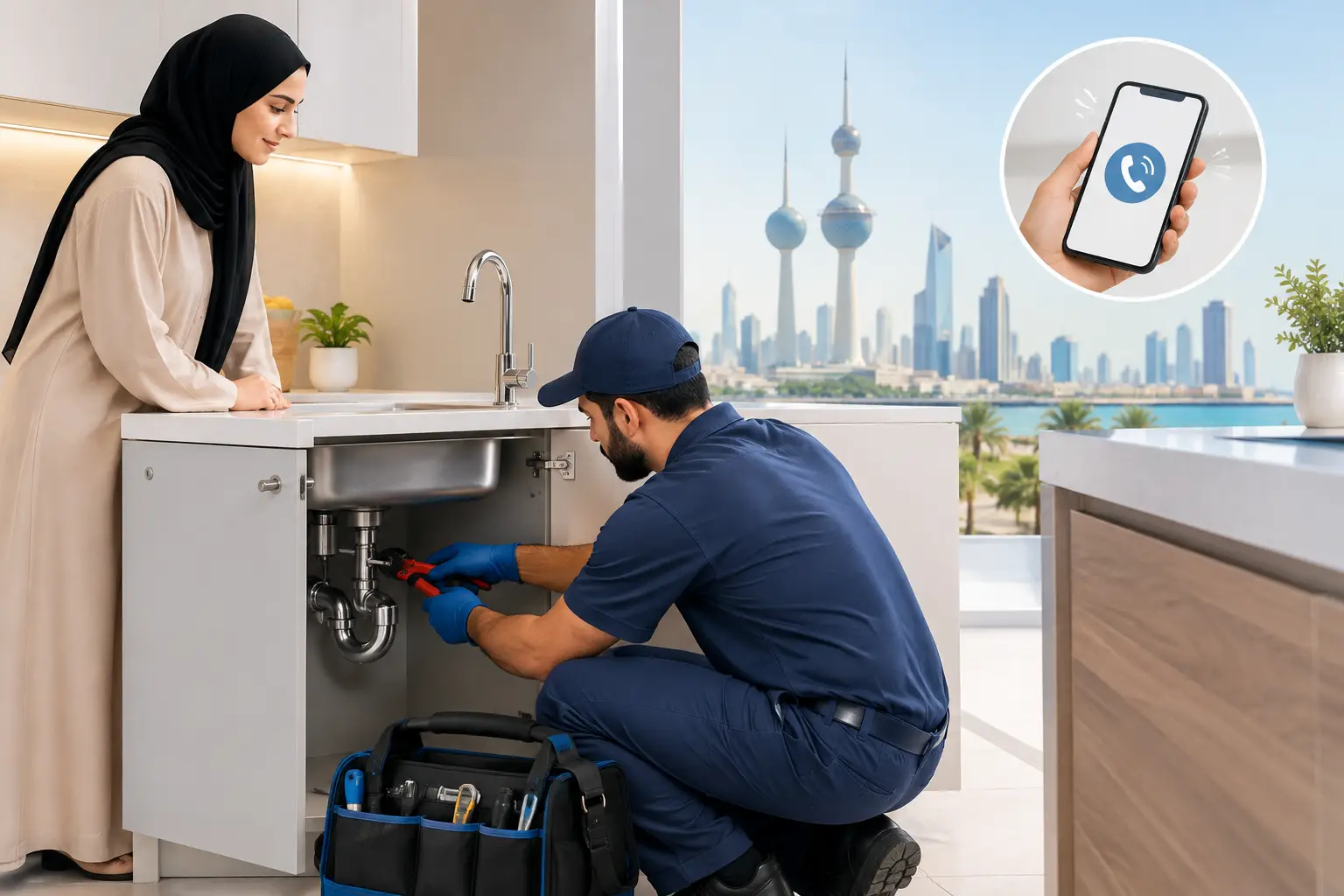 How to Report a Plumbing Problem in Kuwait