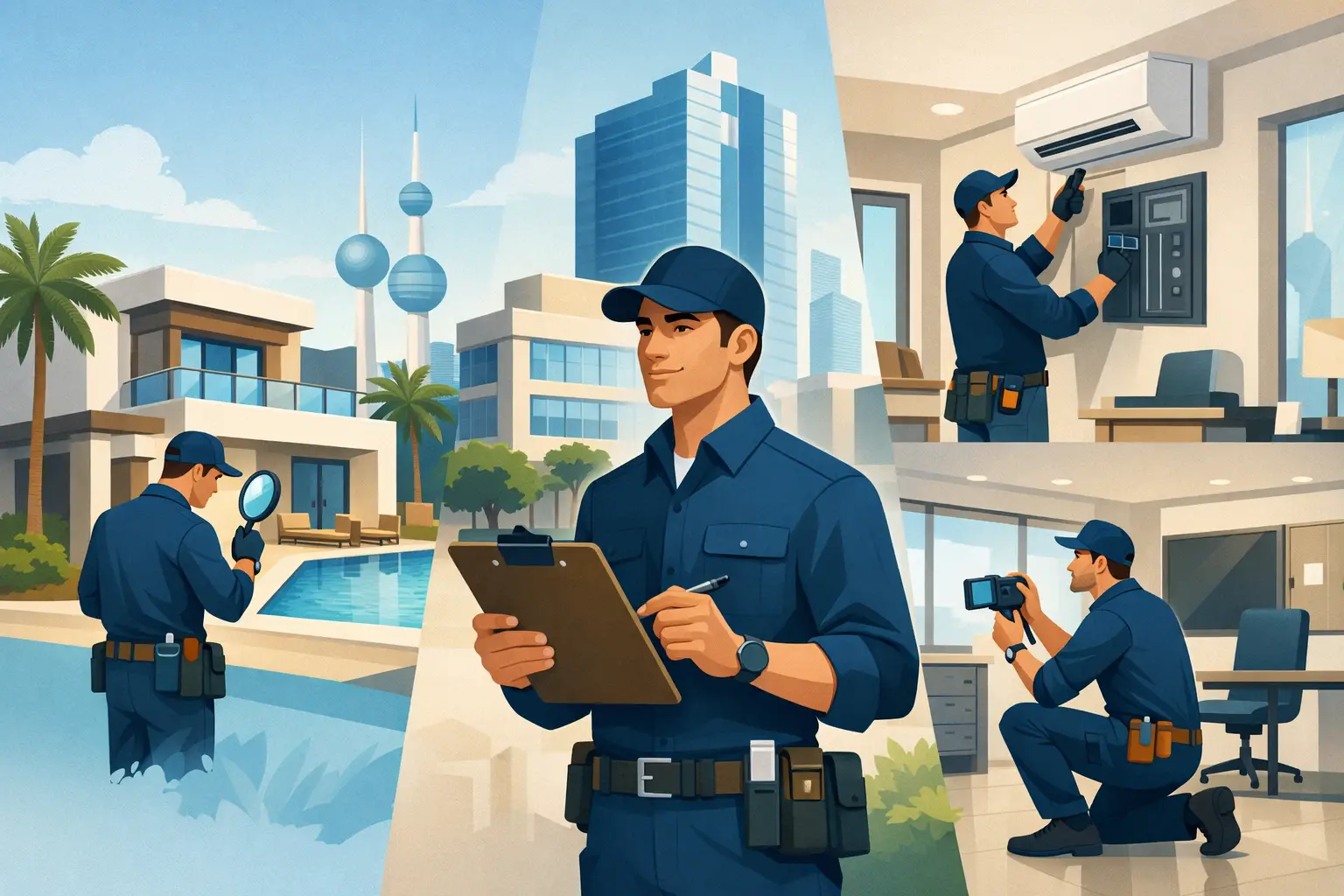 Commercial Property Inspections Kuwait Checklist