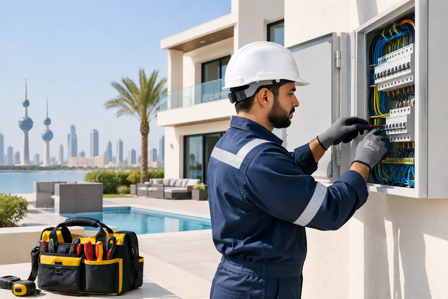 Why Hire a Professional Electrician in Kuwait?