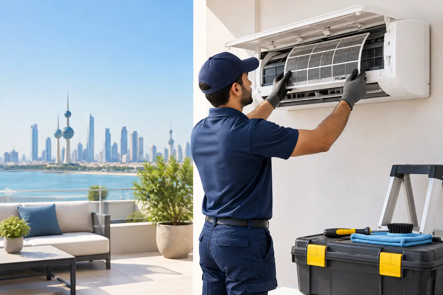 How to Prepare for AC Maintenance in Kuwait