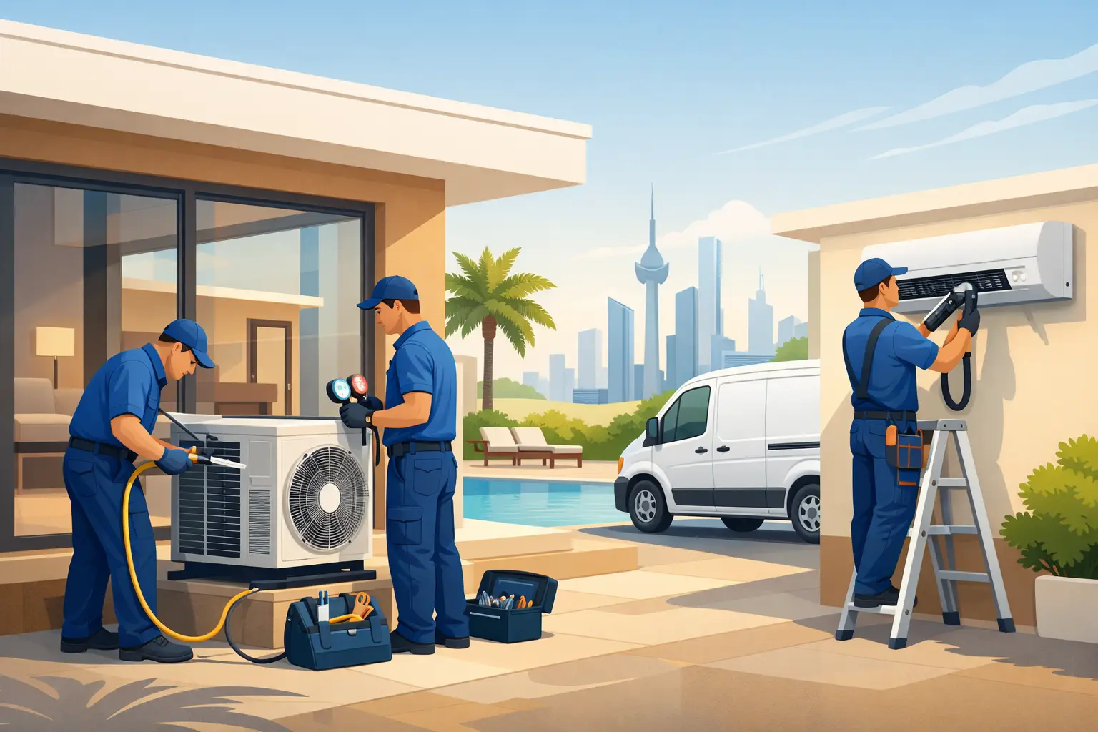 How to Choose AC Servicing for Kuwait Homes