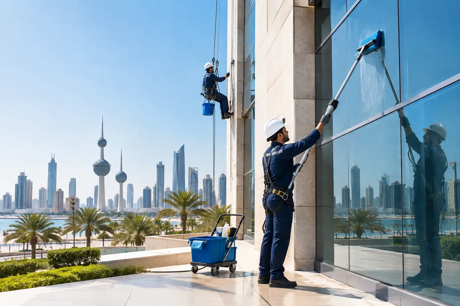 Facade Cleaning Kuwait: What Buildings Need