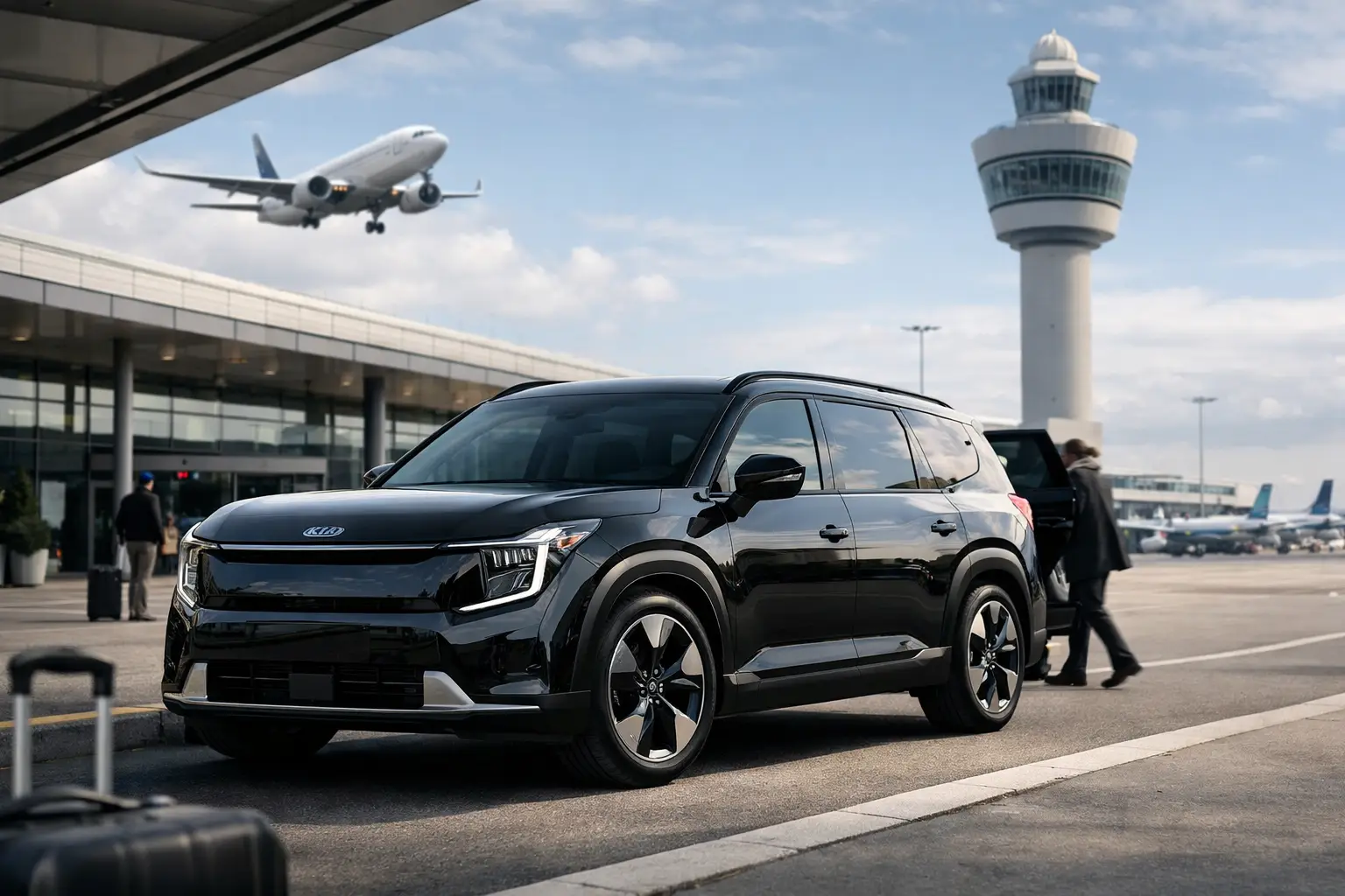 Airport taxi IJmuiden naar Schiphol boeken