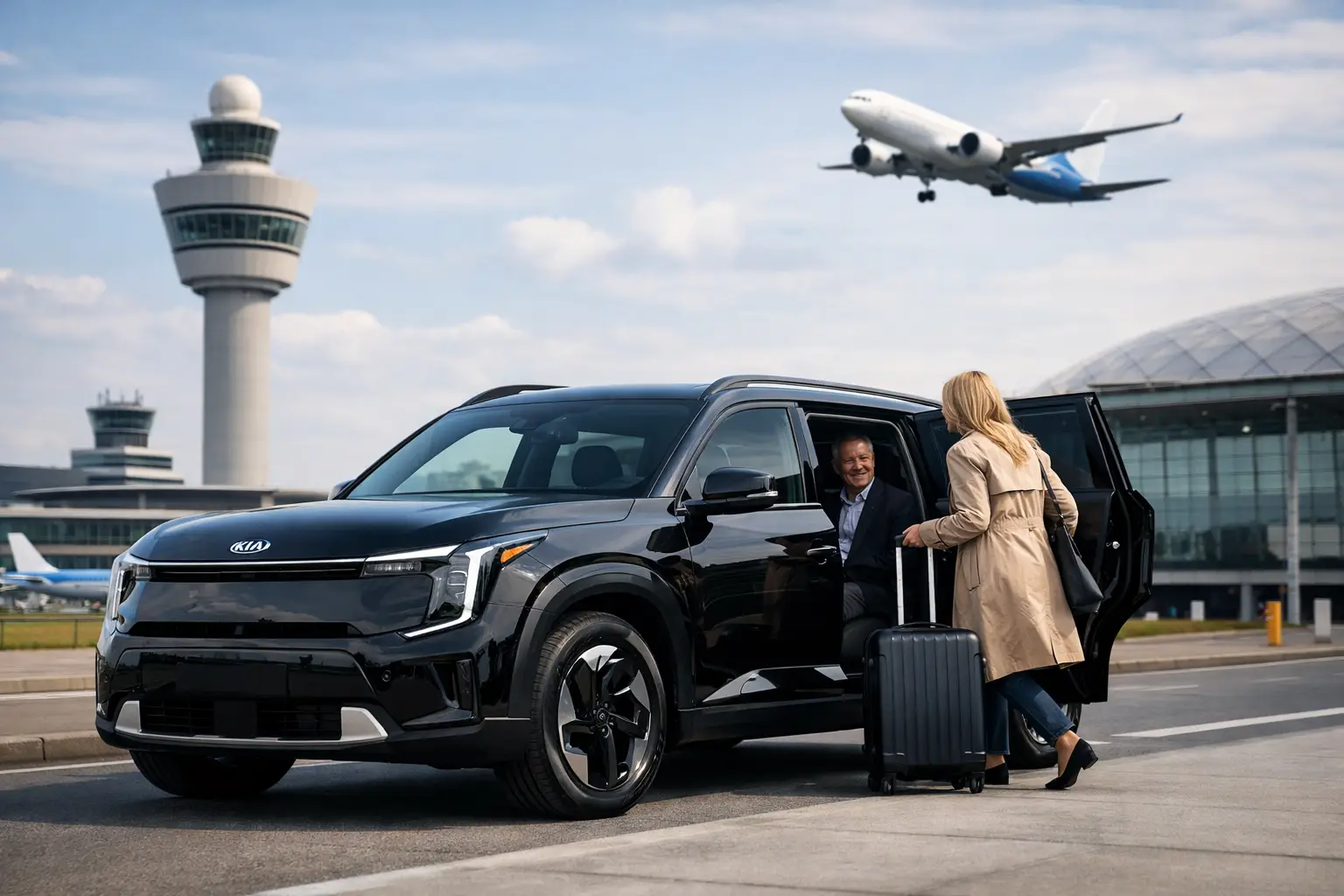 Taxi naar Schiphol vergelijken zonder gedoe