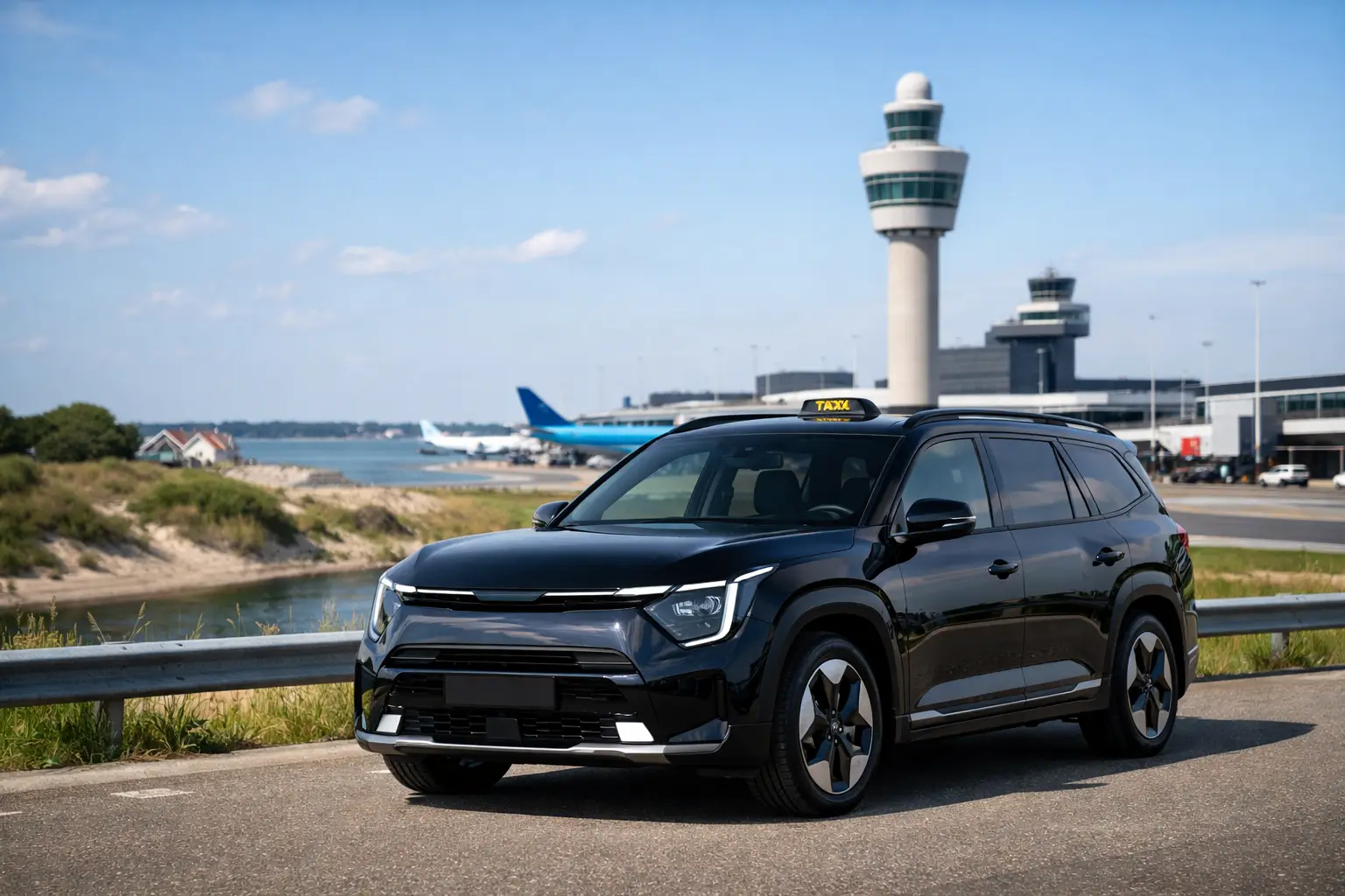 Taxi Velsen voor Schiphol en lokale ritten