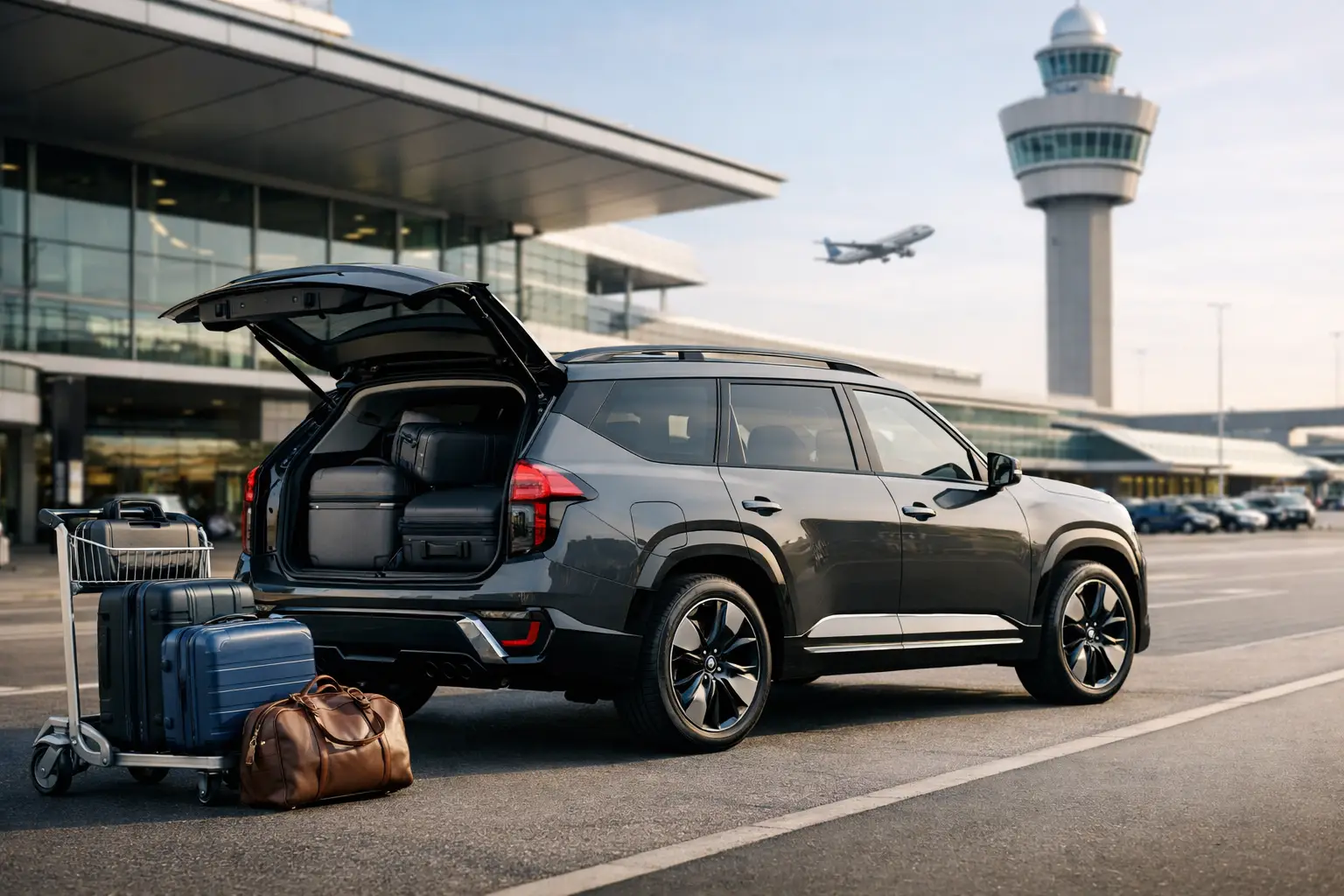 Taxi voor bagage naar Schiphol zonder gedoe