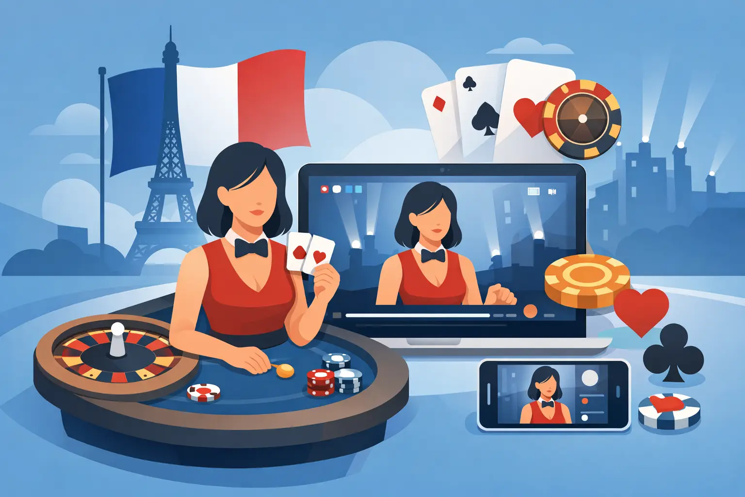 Meilleurs live casinos français, les critères fiables