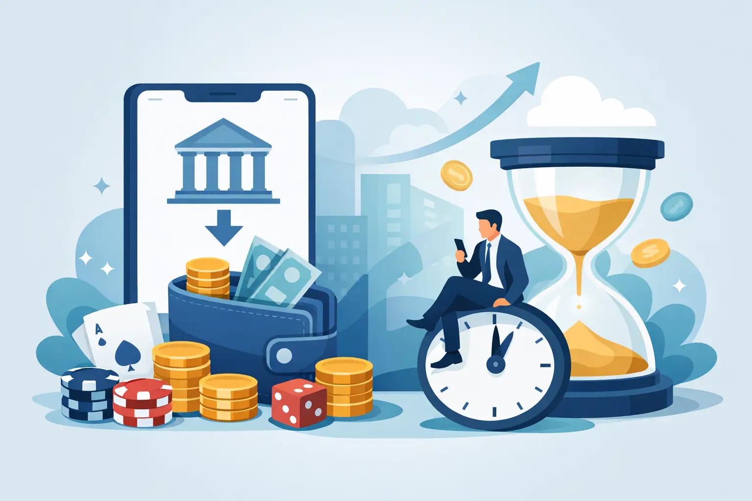 Combien de temps retrait casino prend ?